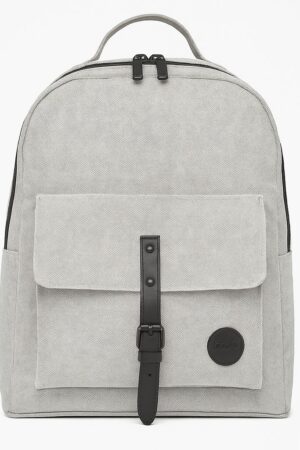 Enter Rucksack melange grey – grau meliert_Vorne-